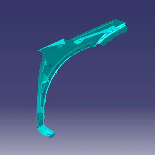 گلگیر جلو چپ تیگو ۸ پرو